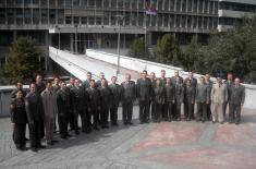 The youngest officers admitted to units of the Serbian Armed Forces 