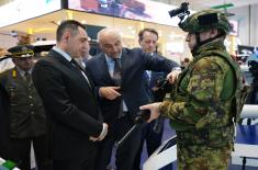 Minister Vulin: Great interest in the products of Serbian defence industry