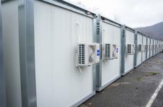 Министар Гашић обишао инфраструктурне радове у касарни „Стефан Немања“ у Рашки