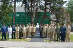 Students of Algerian Armed Forces Advanced Warfighting School visit Defence University