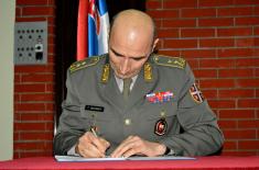 Takeover of the Duty of the Head of the Military Academy