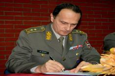 Takeover of the Duty of the Head of the Military Academy