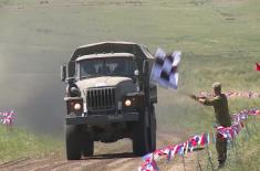 Serbian Armed Forces drivers won third place at International Army Games