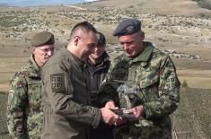Председник и врховни командант Вучић: Војска је спремна, способна и обучена да сачува нашу земљу, поносан сам на наше војнике