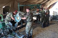 Preparations for live fire drill at “Shabla” Air Defence Firing Range