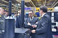 Minister Vulin at the Military Technology Trade Fair in Paris