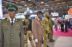 Minister Vulin at the Military Technology Trade Fair in Paris