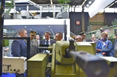 Minister Vulin at the Military Technology Trade Fair in Paris