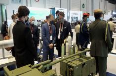 Minister Stefanović attends Defence Exhibition in United Arab Emirates