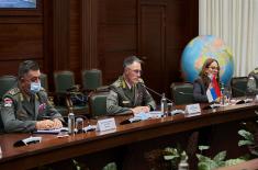 Meeting of Chiefs of General Staff of Serbian Armed Forces and Armed Forces of Russian Federation 