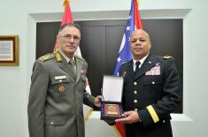 Visit from Adjutant General of Ohio National Guard