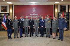 Visit from Adjutant General of Ohio National Guard