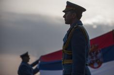 Fire Salute on Kalemegdan on the occasion of the Statehood Day