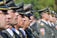 Youngest Serbian officers promoted