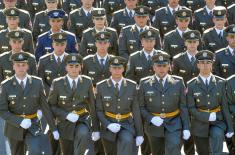 Youngest Serbian officers promoted