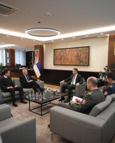 Minister Stefanović meets with Ambassador Botsan-Kharchenko