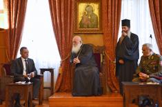 Vulin with Archbishop of Greece - Kosovo and Metohija are the Serbian Acropolis