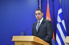 Intensive cooperation with the Hellenic Republic