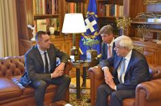 Intensive cooperation with the Hellenic Republic