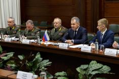 Meeting of Serbian and Russian Defence Ministers 
