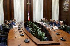 Meeting of Serbian and Russian Defence Ministers 