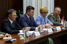 Састанак министара одбране Србије и Русије