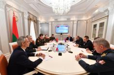 Meeting of Minister Vulin with State Secretary of Belarusian Security Council General Ravkov