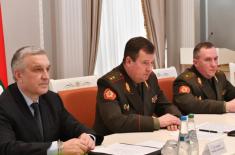 Meeting of Minister Vulin with State Secretary of Belarusian Security Council General Ravkov