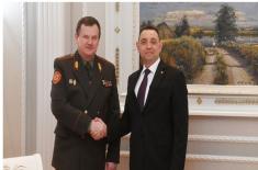 Састанак министра Вулина са државним секретаром Савета за безбедност Белорусије генералом Равковим