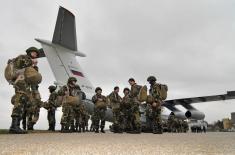 Landing of manpower and materiel within Slavic Brotherhood 2016 exercise