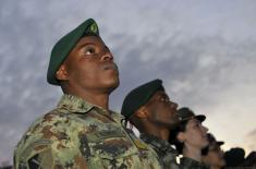 Dress rehearsal for Serbian Armed Forces youngest officers