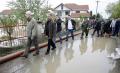 President Tadic visited the flooded areas