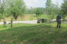 Training of Reserves at the Communication and IT Training Centre