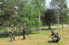 Training of Reserves at the Communication and IT Training Centre