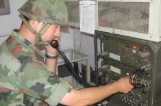 Training of Reserves at the Communication and IT Training Centre