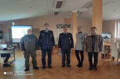 Promotion of voluntary military service in Serbian cities