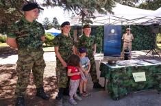 Promocija dobrovoljnog služenja vojnog roka i svečano otvaranje kancelarije Centra Ministarstva odbrane u Srbobranu