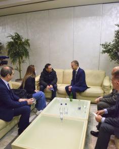 Ministar Stefanović dočekao ministra odbrambene industrije Republike Azerbejdžan general-pukovnika Gulijeva