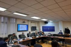Ministry of Defence representatives attend discussion forum “Learn about legal institutions in the right (legal) way”  