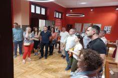 Members of Human Resources Sector visit sights of Srem