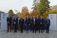 Participation in Meeting of Central Europe Defence Cooperation in Extended Format