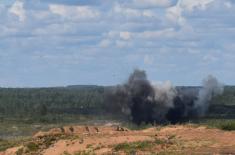 Припадници Војске Србије показали високу спремност на вежби у Русији