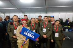 Military National Team of Serbia Concluded its Participation at 3rd Winter World Military Games 
