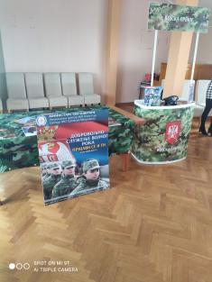 Promotion of voluntary military service in Serbian cities