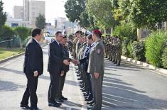 Through agreement to even better defence cooperation with Cyprus