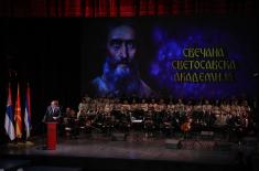 Ministar Gašić prisustvovao Svetosavskoj akademiji u Skoplju