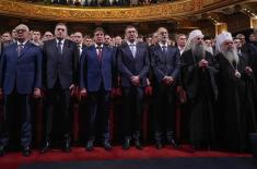 Ministar Gašić prisustvovao Svetosavskoj akademiji u Skoplju