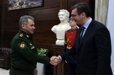 Shoigy positively assessed cooperation between two countries in exercises