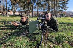 Soldier training in Army specialties