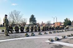 Soldier training in Army specialties